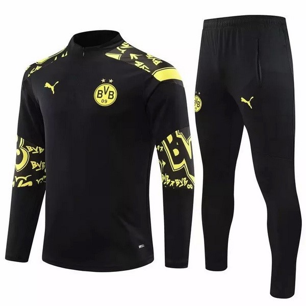 Chandal Borussia Dortmund 2020-2021 II Negro Amarillo